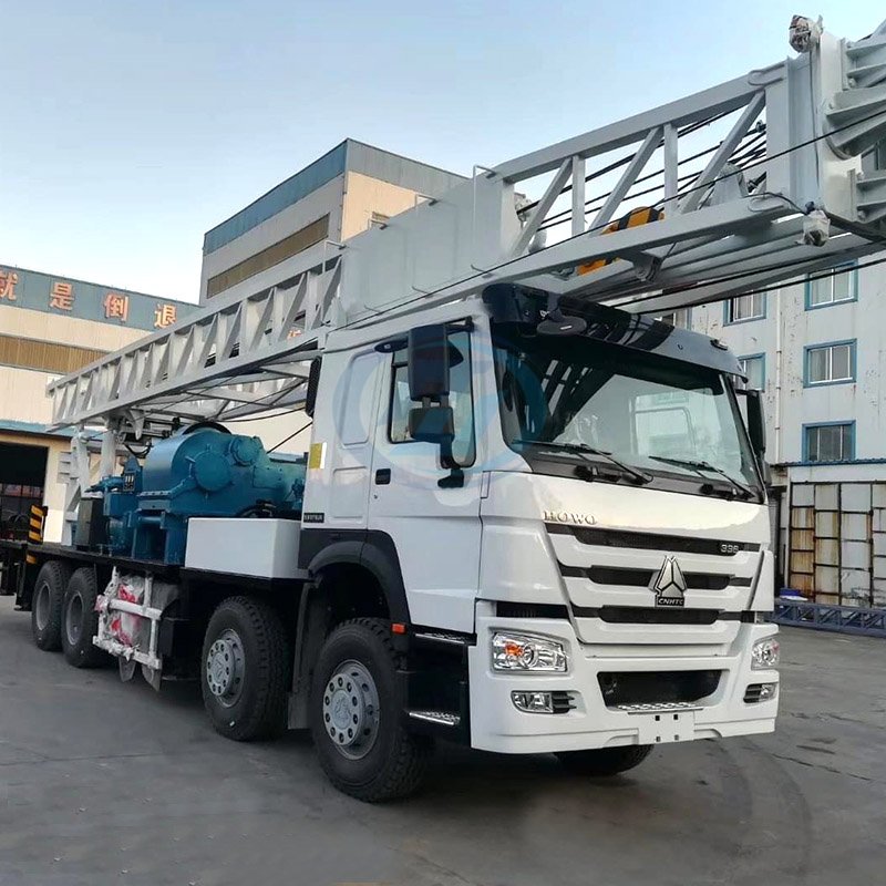 Camión perforador de pozos de agua SINOTRUK HOWO 8X4