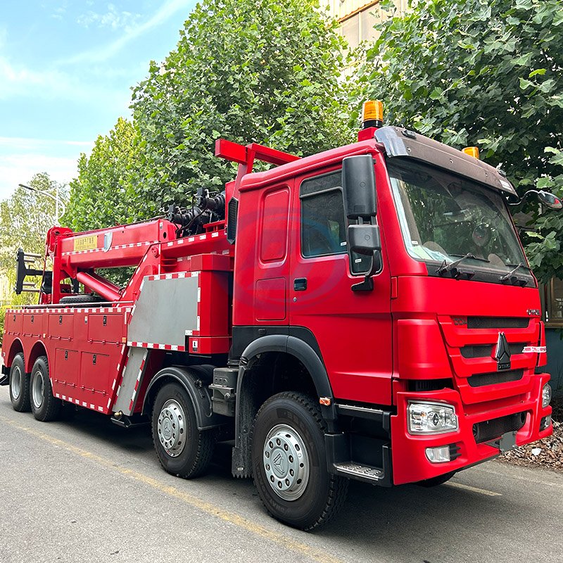 Camión grúa SINOTRUK HOWO 8X4